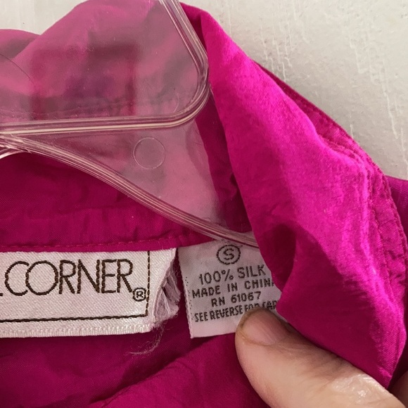 FINAL MARKDOWN Casual Corner Silk Blouse (S) - Picture 4 of 4